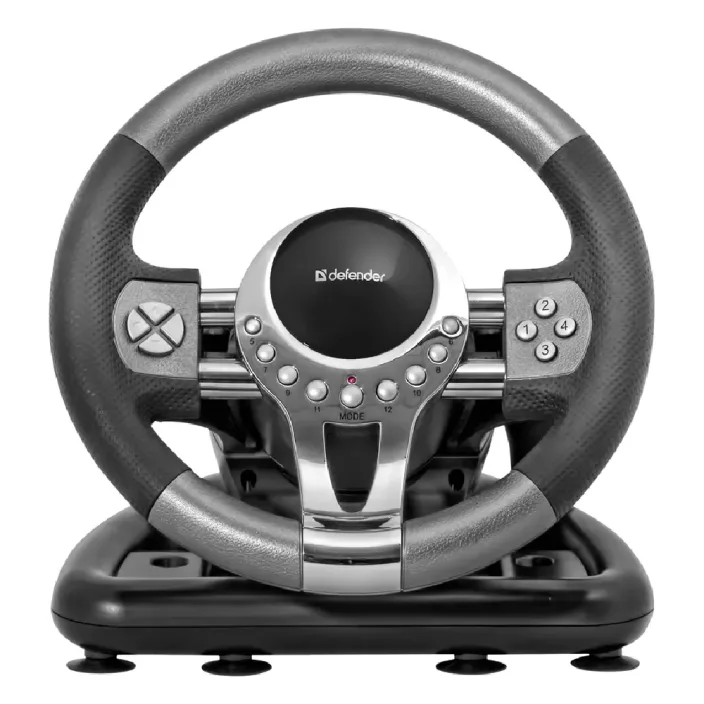 Игровой руль Defender FORSAGE GTR USB, (64367)